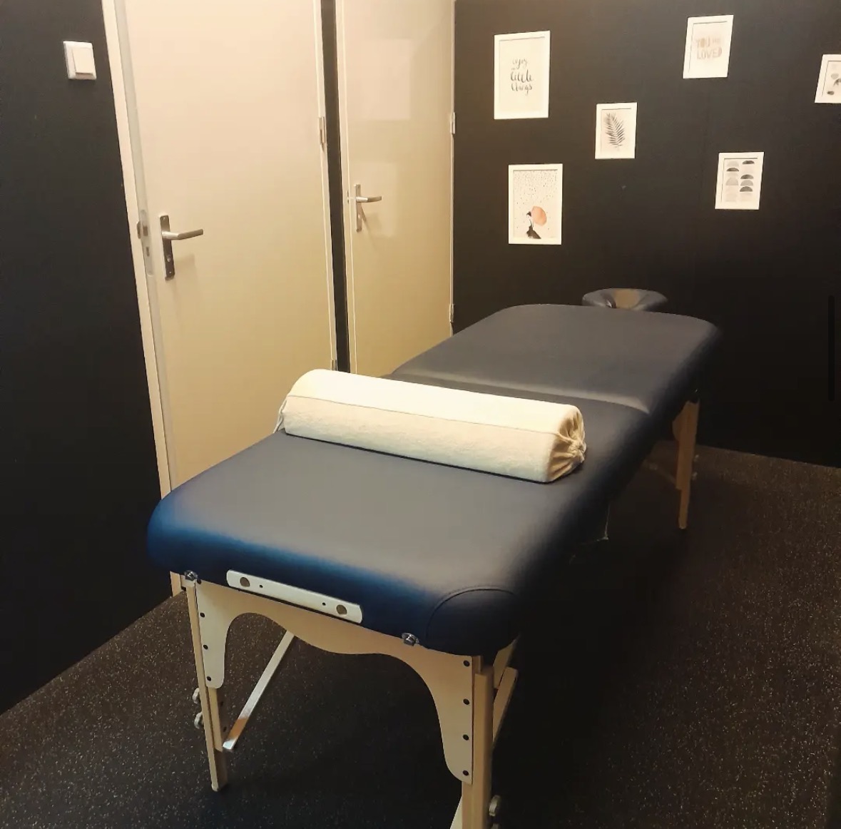 De massageruimte van Sano Massage in Haren